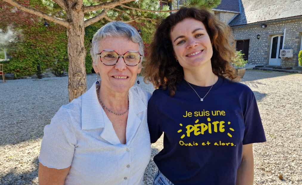 Laura et Marine Sutra, Adjointe à la Responsable de la mission handicap ministérielle lors du séminaire de septembre du Grand Pitch