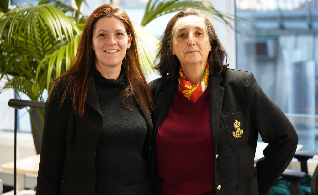 Floriane Berthelot et Geneviève Alhinc, DRH du groupe et de la MNH